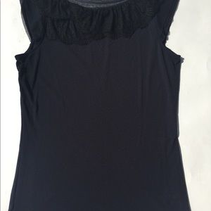 The Limited Sheer Lace Blouse Medium